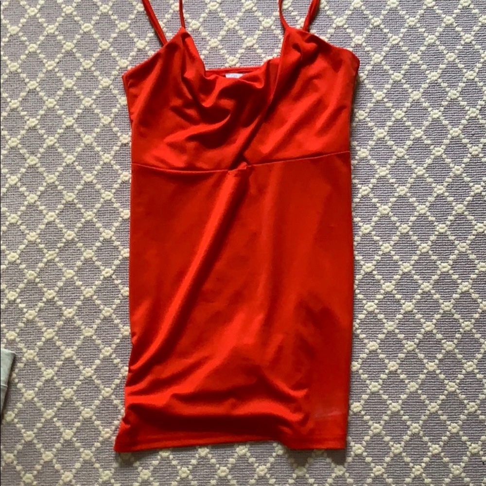 Abbeline Red body on dress